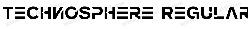 TechnoSphere Regular字体转换